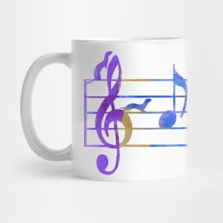 Ferrets Art Music Mug